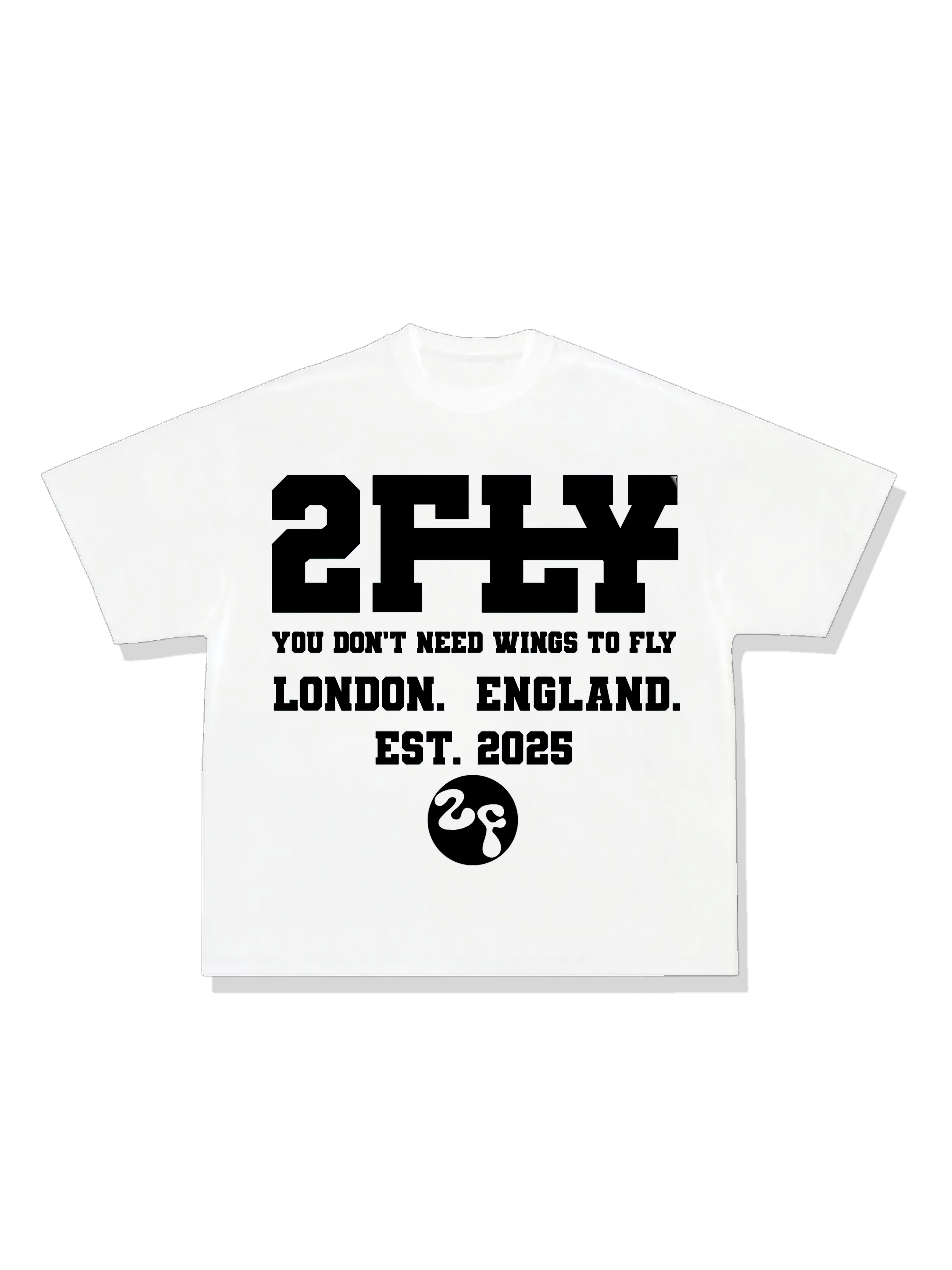 2FLY CLASSIC TEE - WHITE