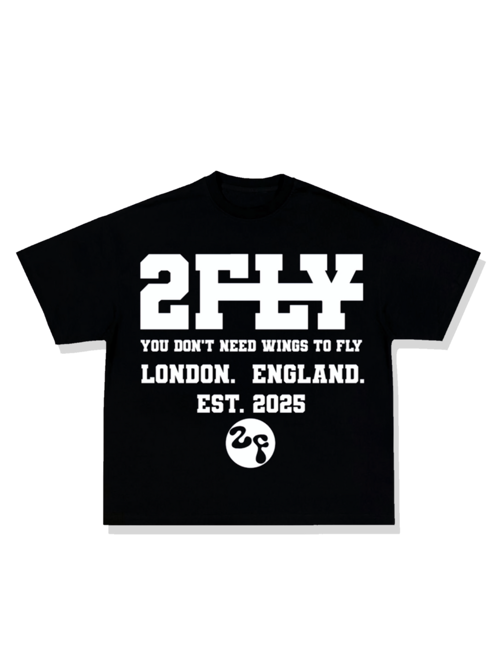 2FLY CLASSIC TEE - BLACK